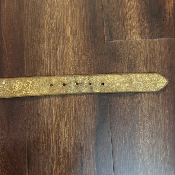 EXPRESS Women’s Brown Leather Belt size Large - Picture 6 of 9